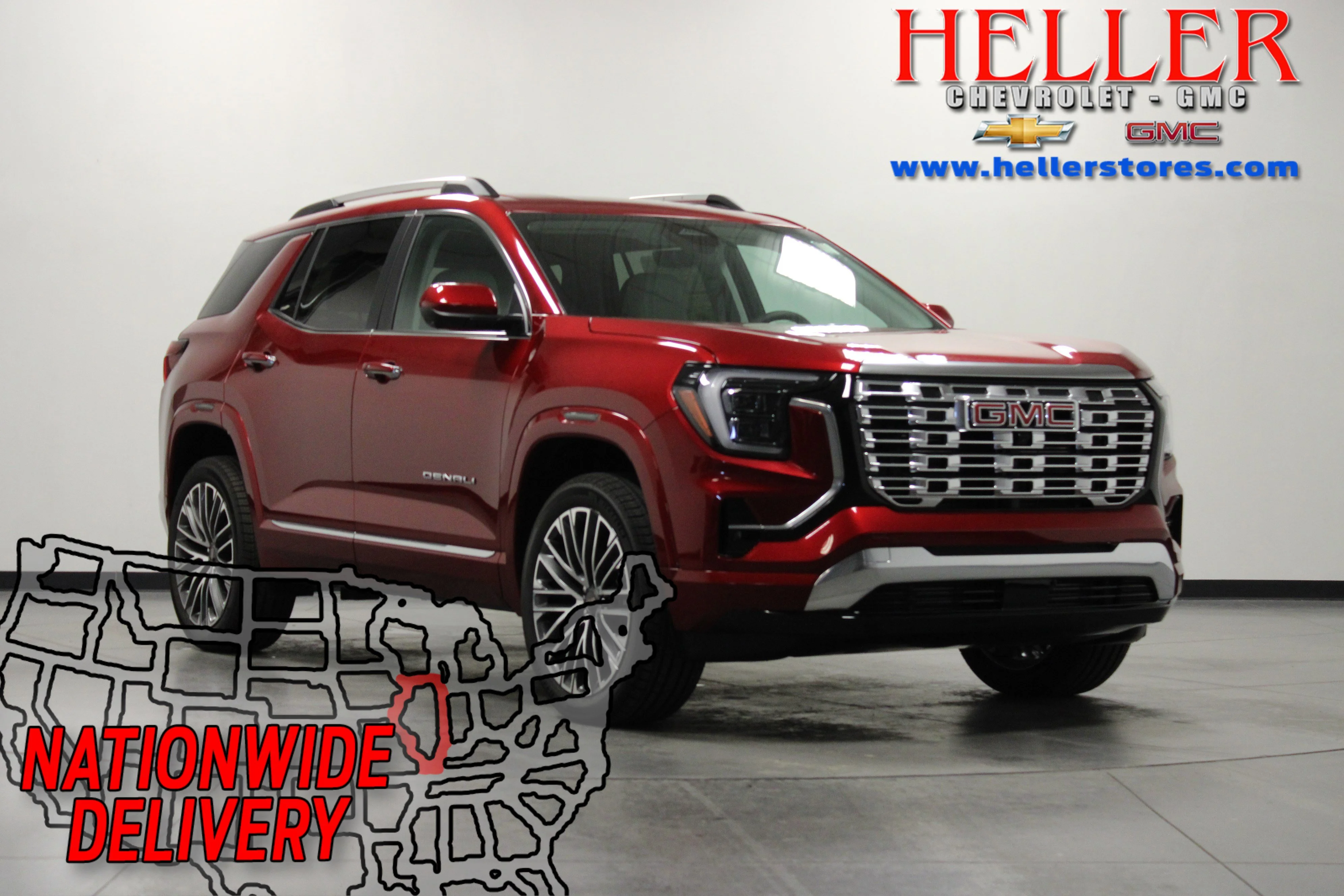 New 2026 Volcanic Red Tintcoat GMC Denali image 1