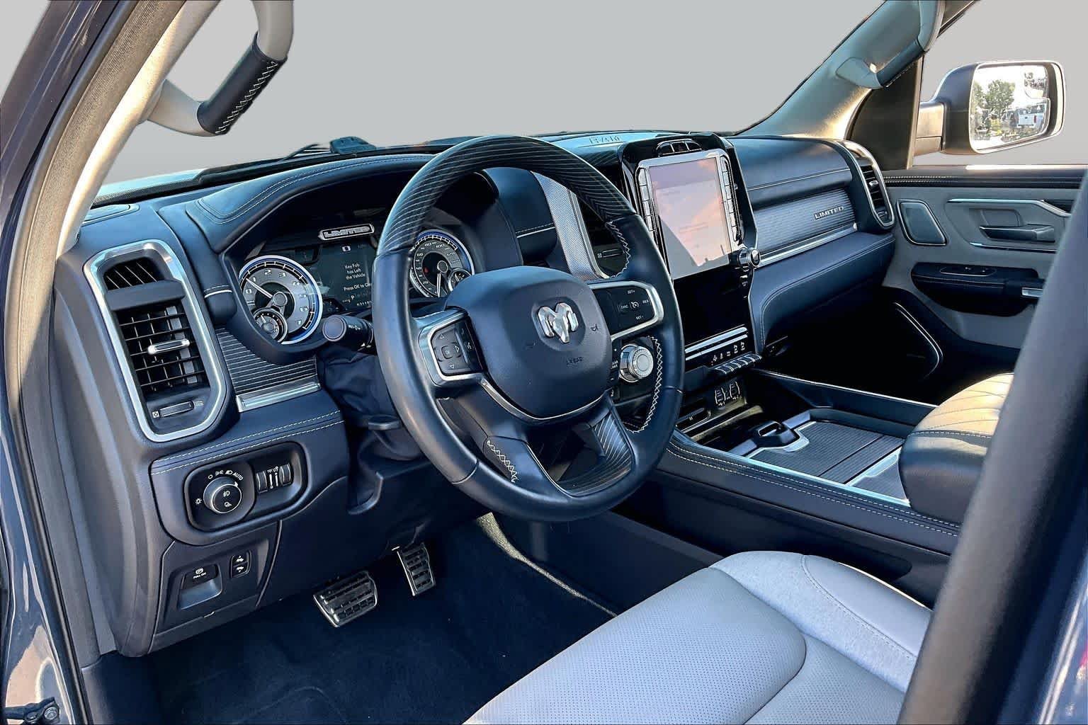 Used 2022 Blue Shade Pearlcoat Ram Limited image 18
