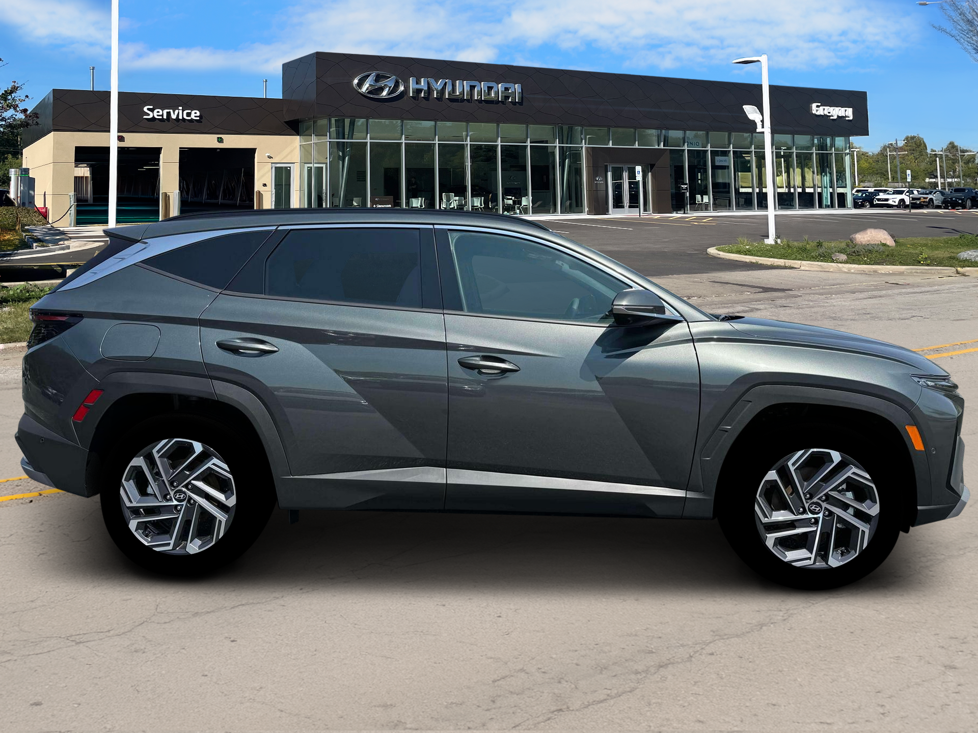 New 2026 Gray Hyundai Limited image 9