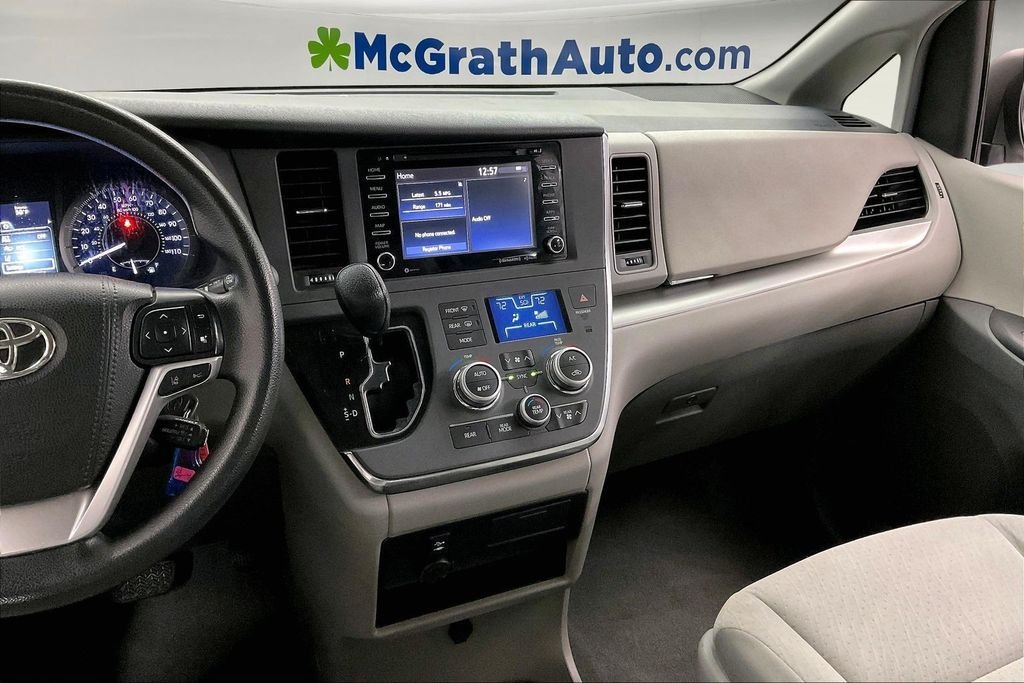 Used 2019 White Toyota LE image 9