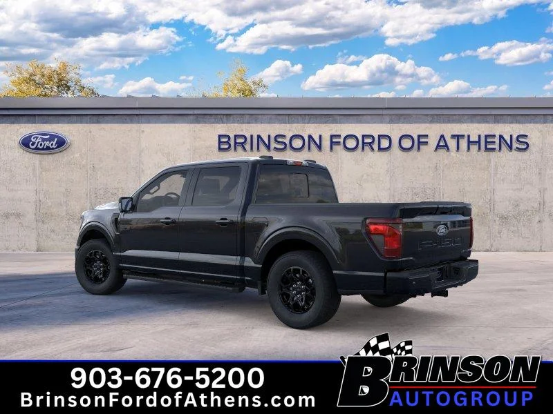New 2026 Agate Black Metallic Ford XLT image 4