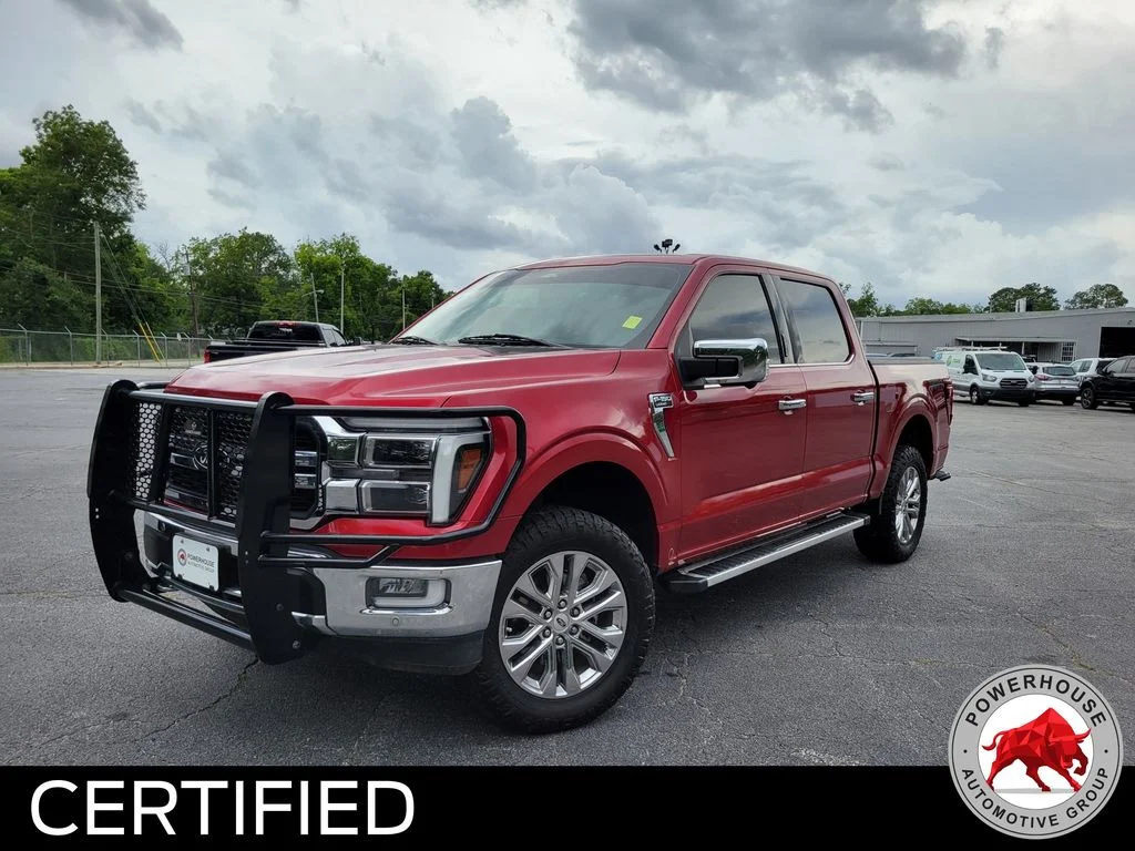 Used 2024 Red Ford Lariat image 1
