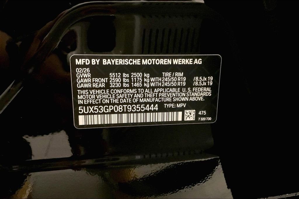 Used 2026 Black Sapphire Metallic BMW  image 10