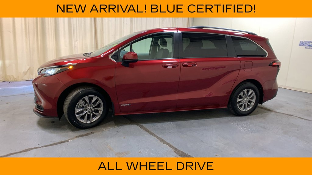 Certified Used 2021 Pearl Toyota LE image 6