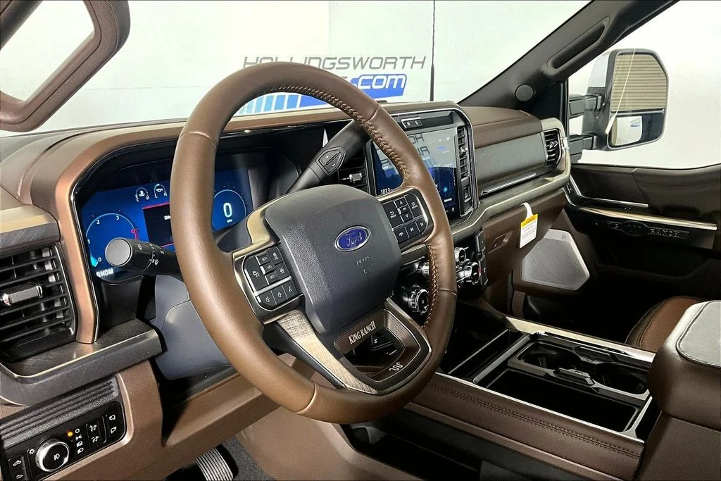 New 2026 Star White Metallic Tri-Coat Ford F-350® King Ranch® image 6