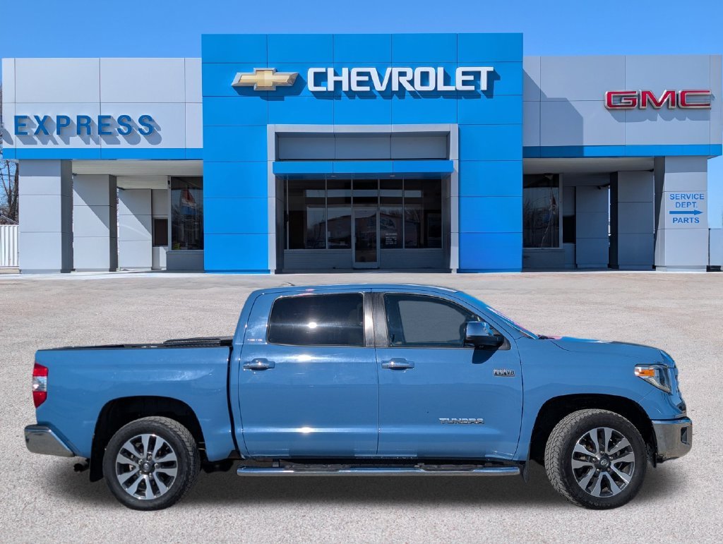 Used 2021 Blue Toyota Limited image 2