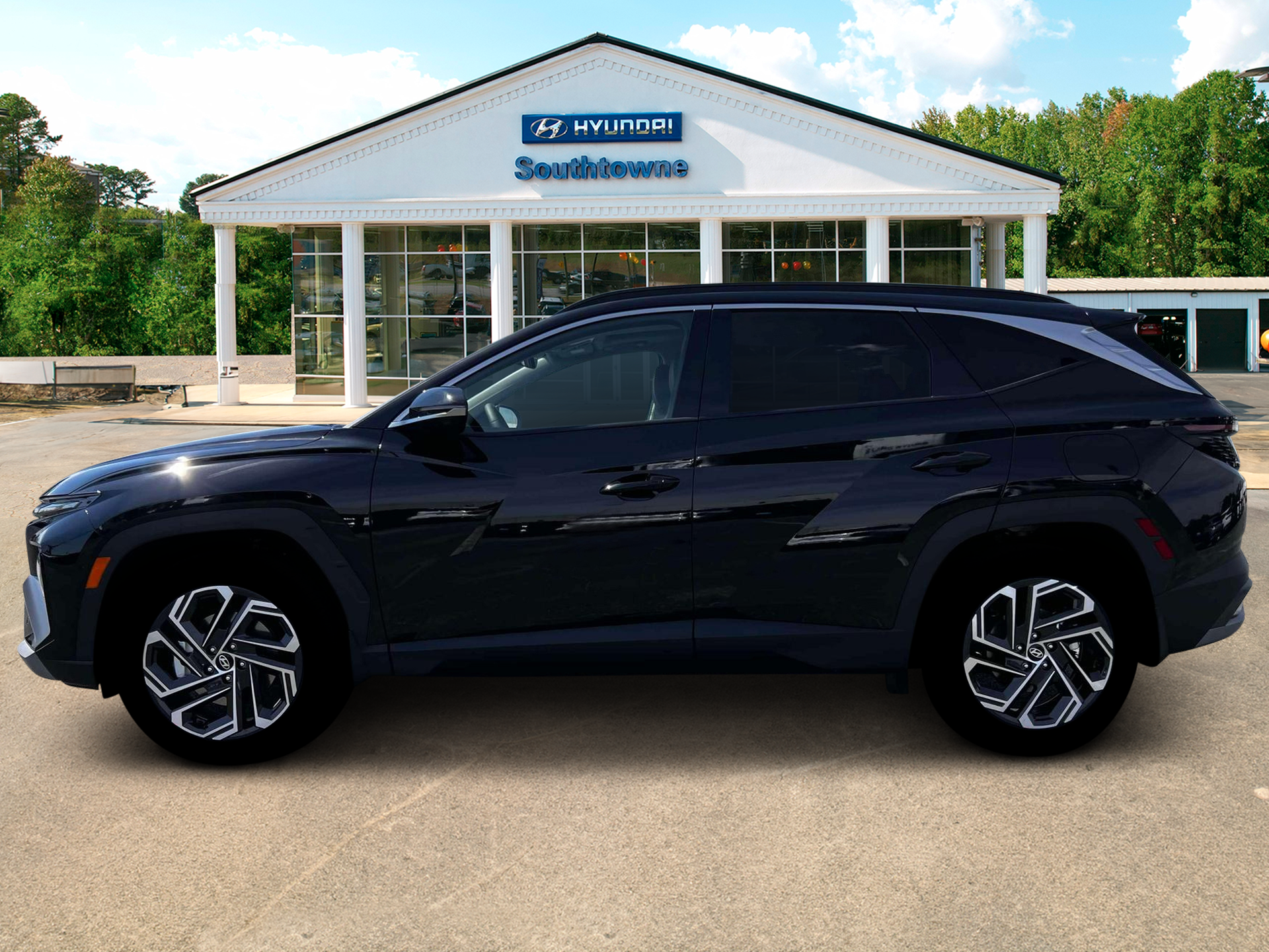 New 2026 Black Hyundai Limited FWD image 3