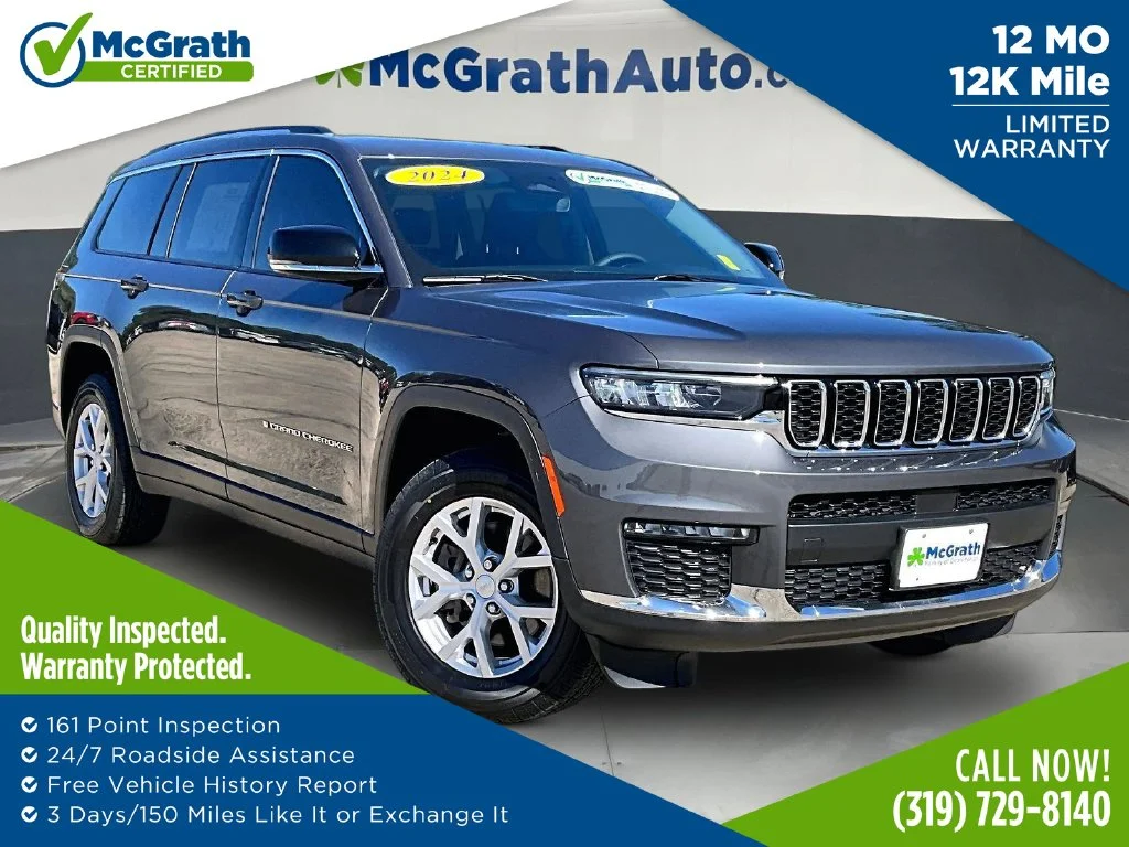 Certified Used 2024 Gray Jeep Limited image 1