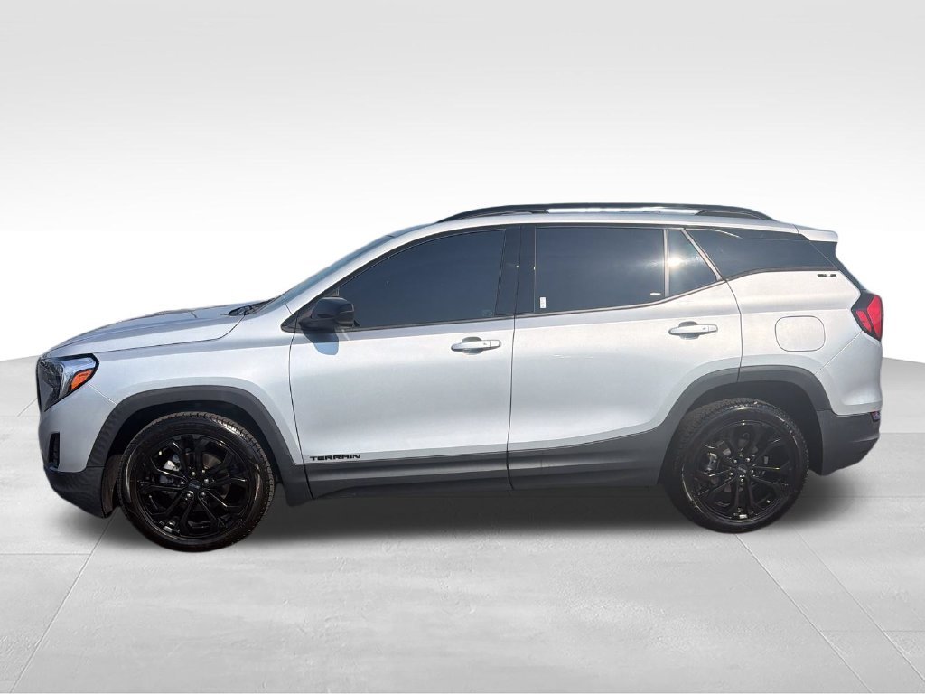 Used 2021 Silver GMC SLE image 2