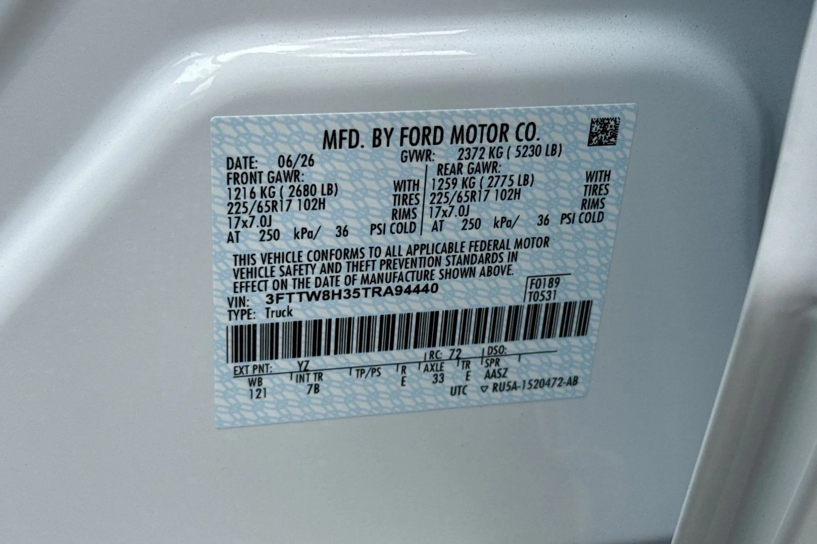 New 2026 Oxford White Ford XLT image 31