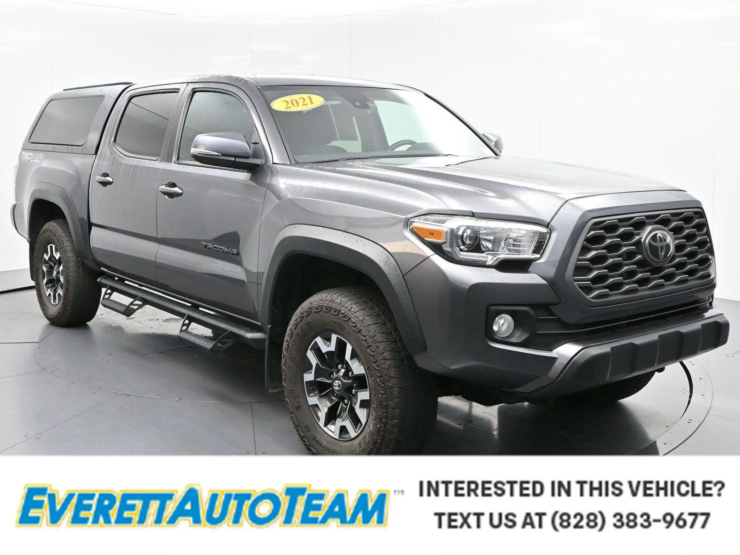 Used 2021 Magnetic Gray Metallic Toyota TRD Off-Road image 1