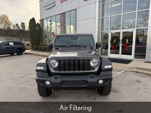 New 2026 Granite Crystal Metallic Clear-Coat Exterior Paint Jeep Sport S image 10