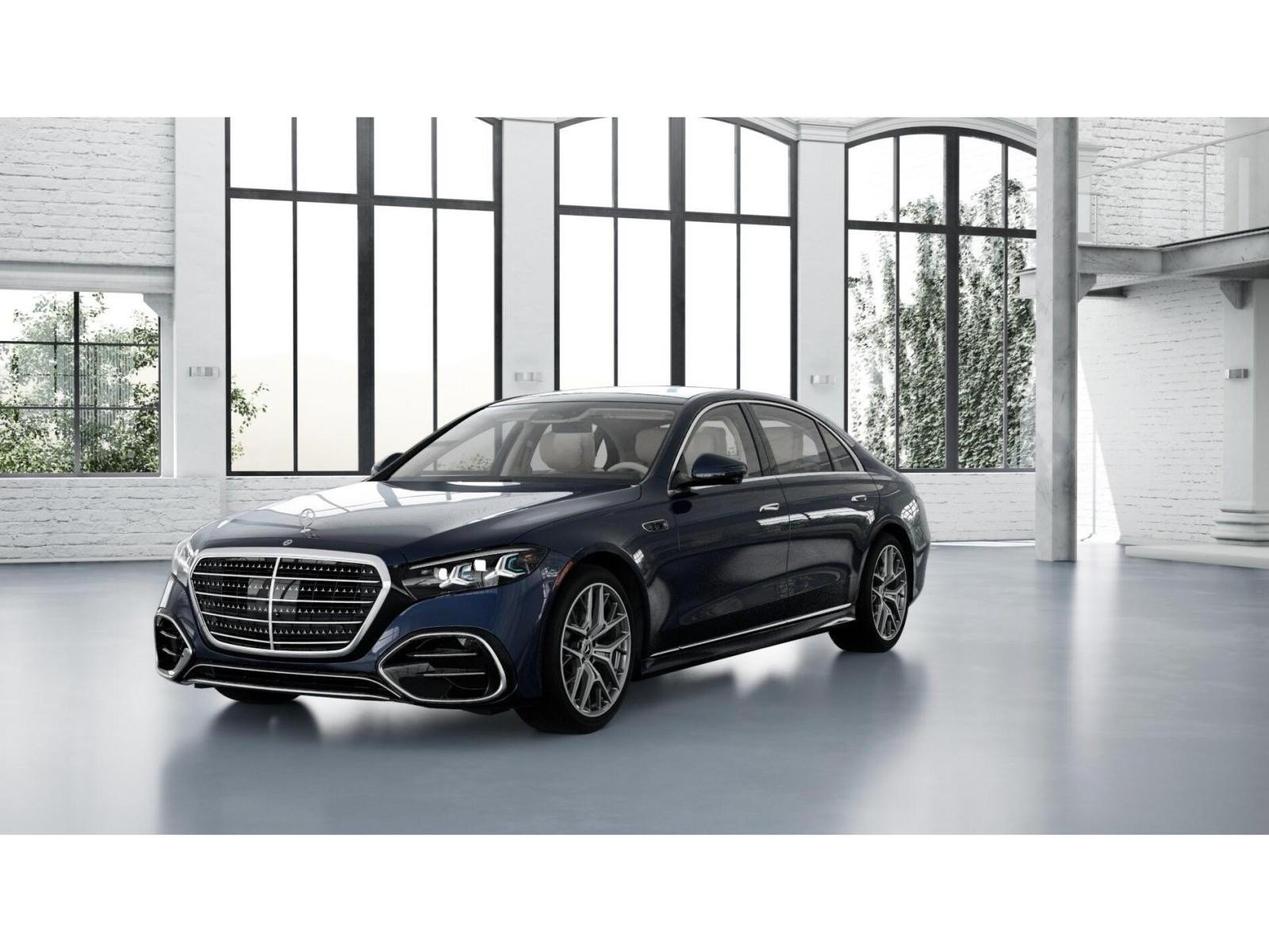 New 2027 Nautical Blue Metallic Mercedes-Benz S 580 4D Sedan 4MATIC® image 41