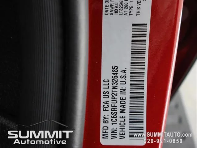 New 2026 Molten Red Pearl-Coat Exterior Paint RAM RHO image 85
