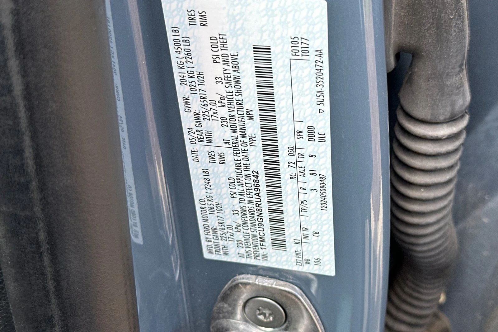 Used 2024 Blue Ford Active image 34
