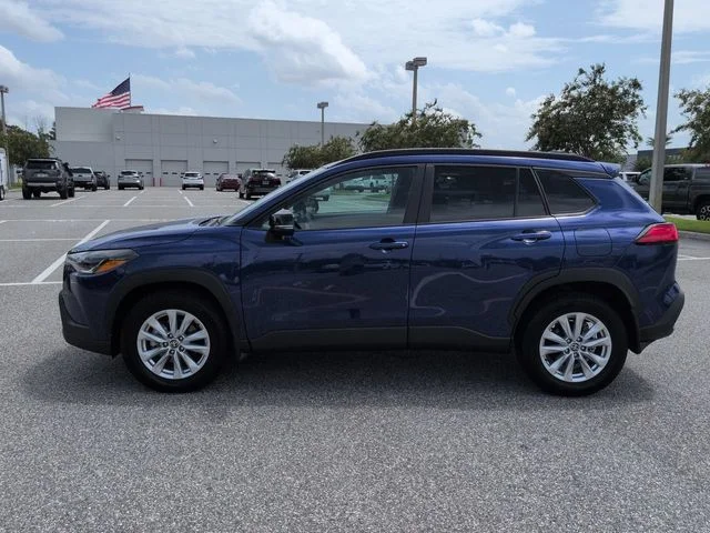 Certified Used 2025 Blue Toyota LE image 7