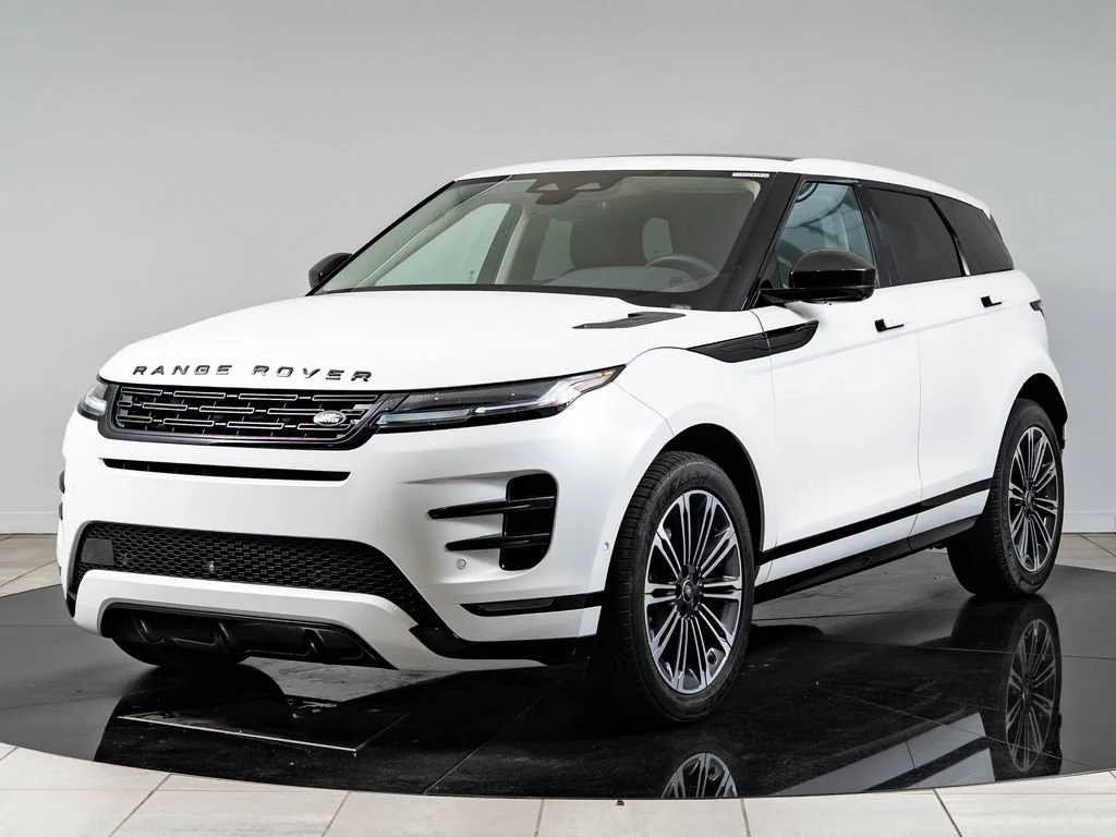 Used 2025 Ostuni Pearl White Metallic Land Rover Dynamic image 1