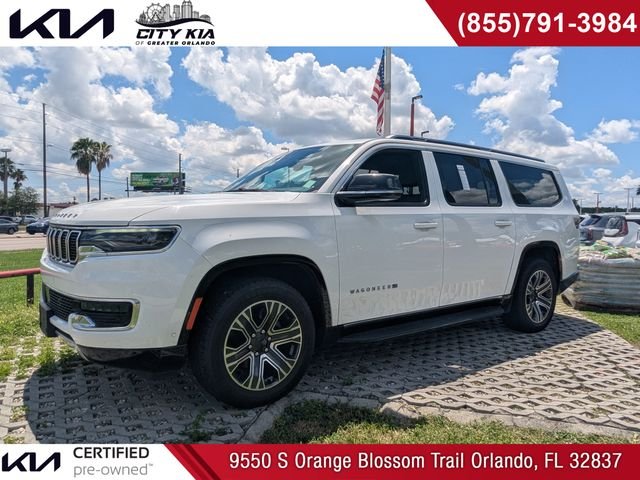 White 2024 Jeep Wagoneer L SUV / Crossover 4X2 8-Speed Automatic