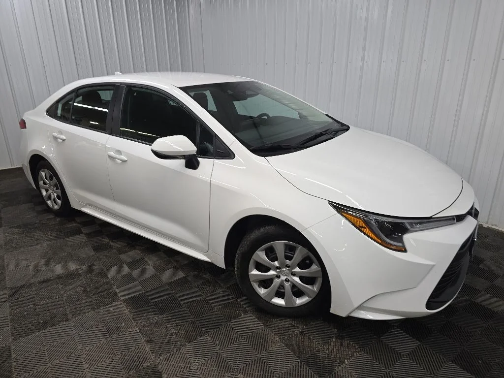 Used 2024 White Toyota LE image 7