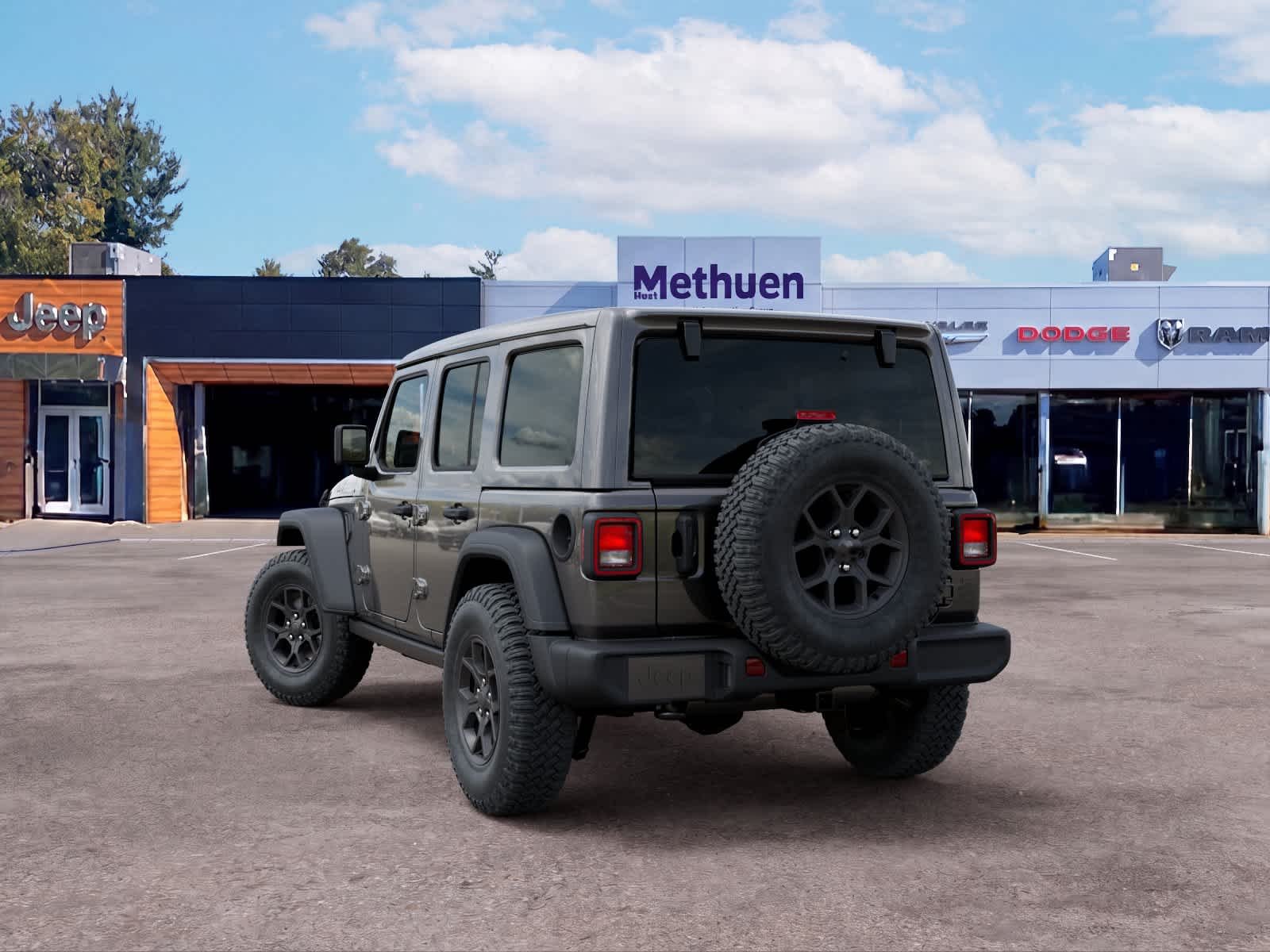 New 2026 Granite Crystal Metallic Clearcoat Jeep Willys image 3