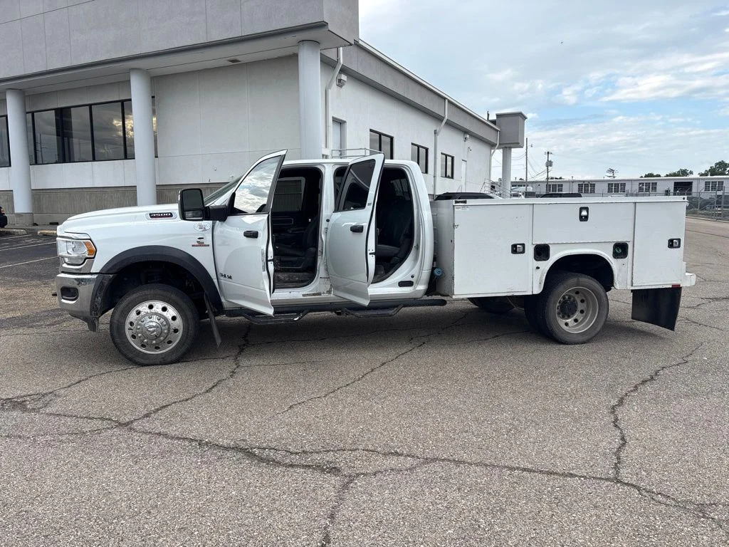 Used 2023 Bright White Clearcoat Ram SLT image 4