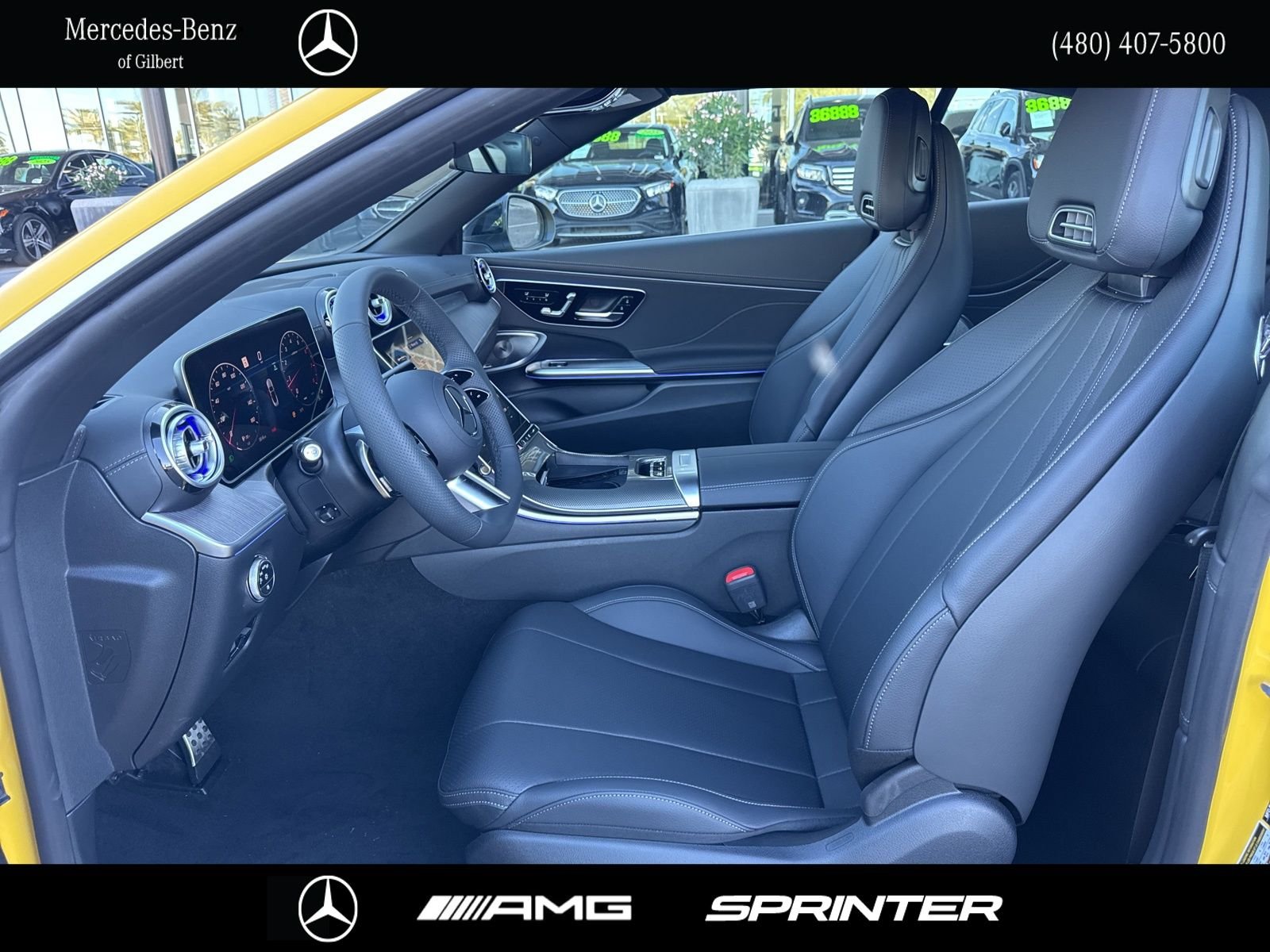 New 2026 Sun Yellow Mercedes-Benz CLE 450 image 9
