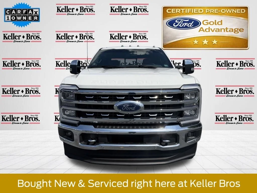 Certified Used 2024 Star White Ford Lariat image 2