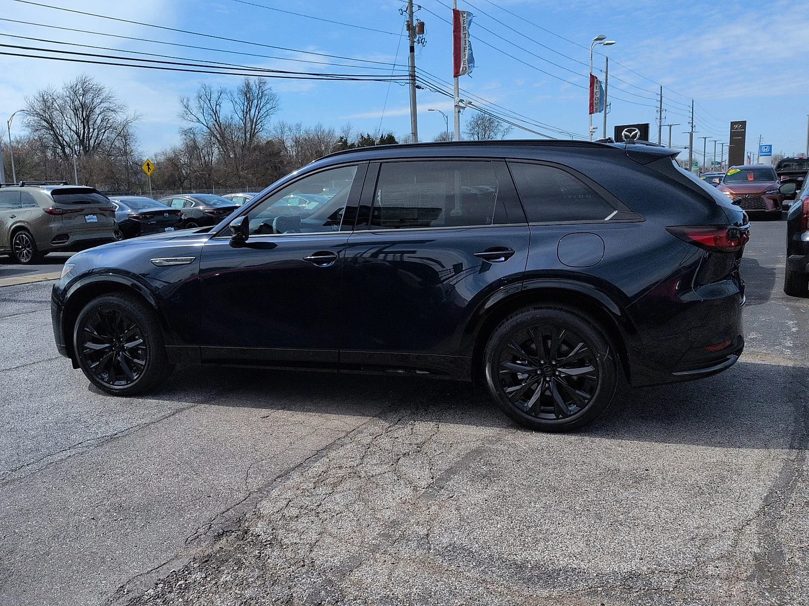 New 2026 Deep Crystal Blue Mica Mazda S Premium Sport image 4