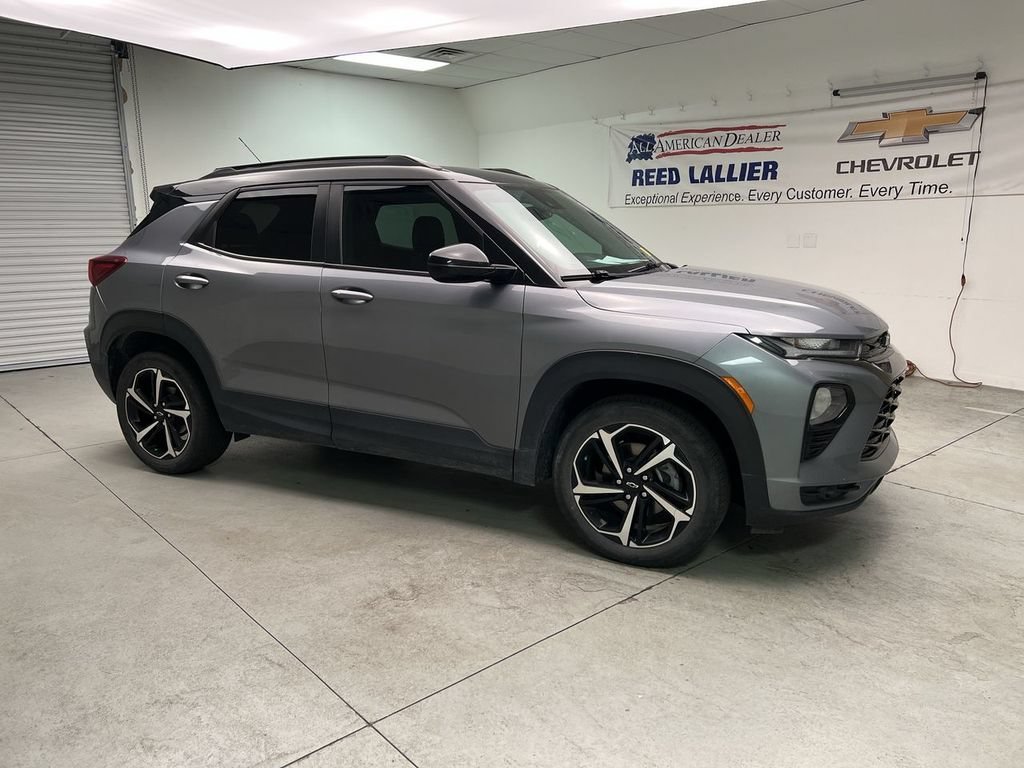 Certified Used 2022 Satin Steel Metallic Chevrolet RS image 2