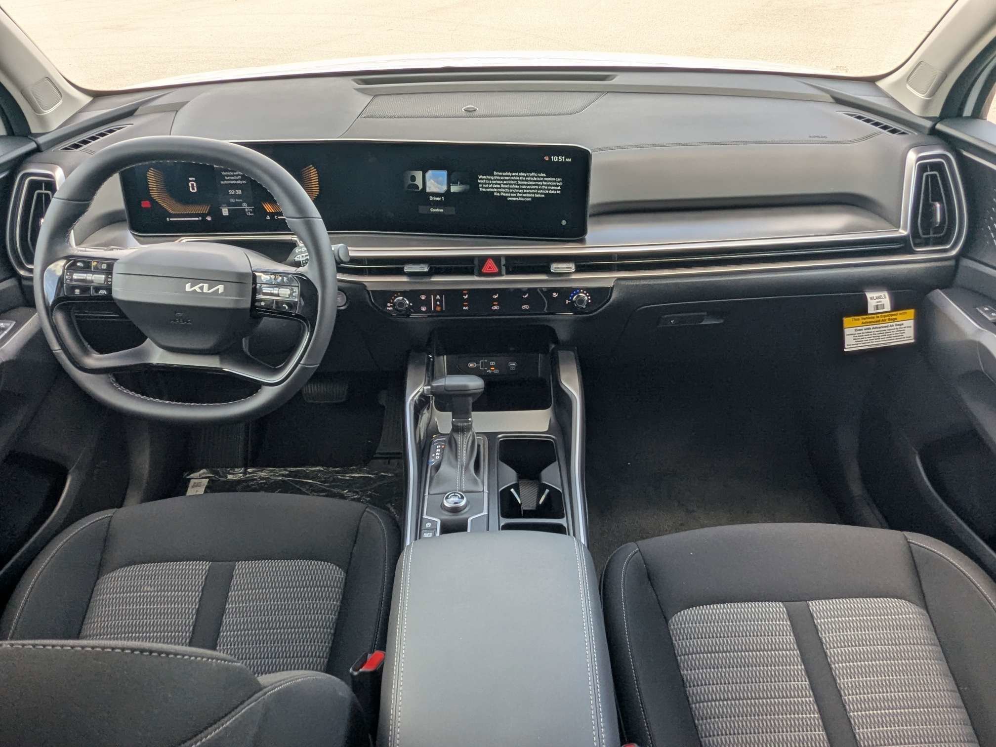 New 2026 Glacial White Kia LX image 18