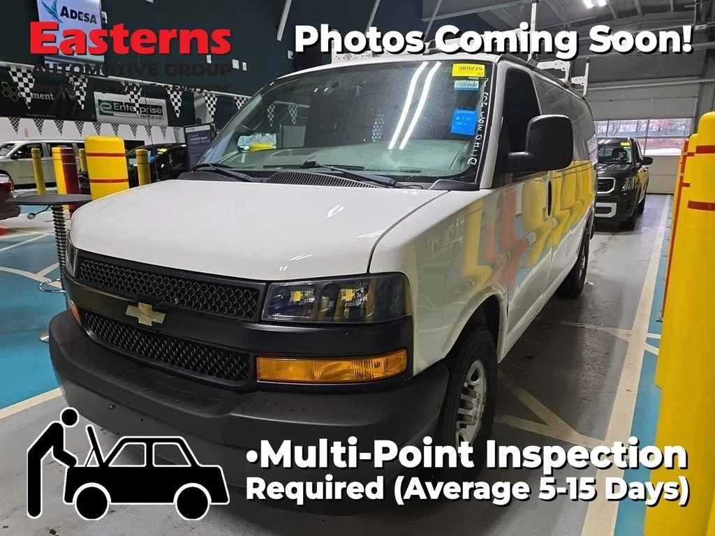 Used 2020 White Chevrolet Work Van image 1