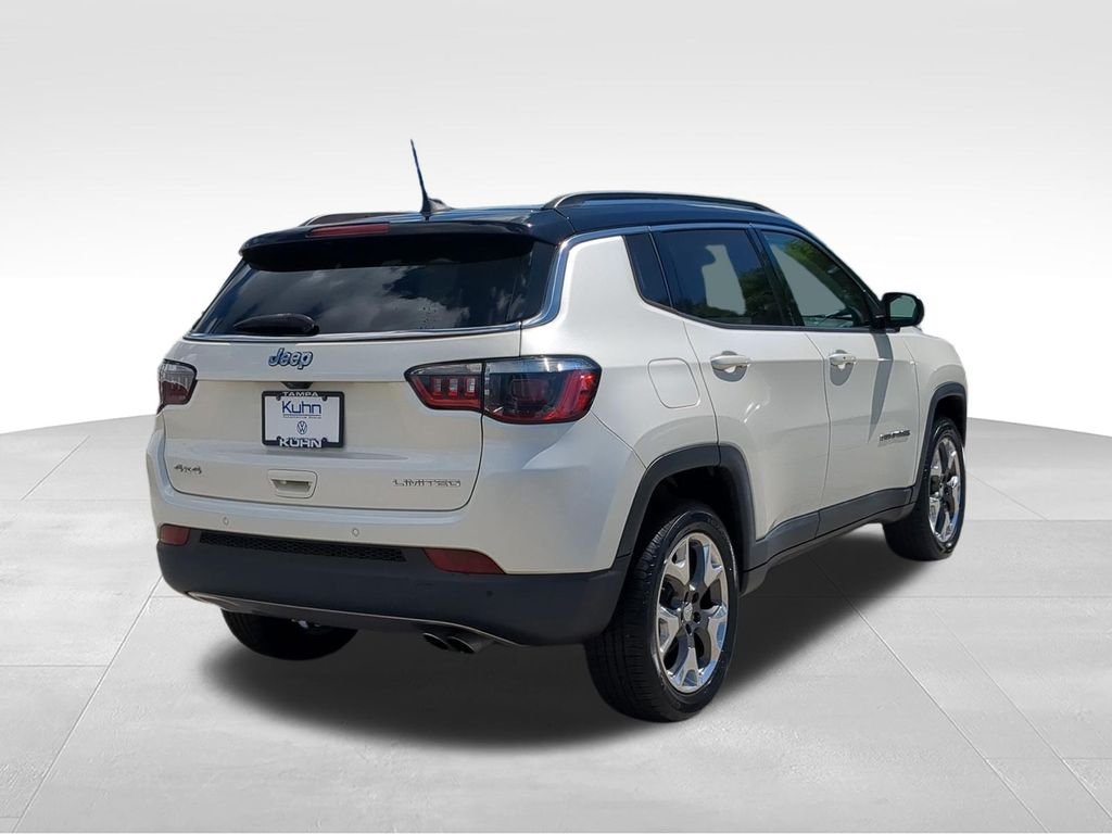 Used 2021 White Jeep Limited image 3