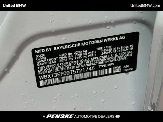 New 2026 Mineral White Metallic BMW X1 image 15
