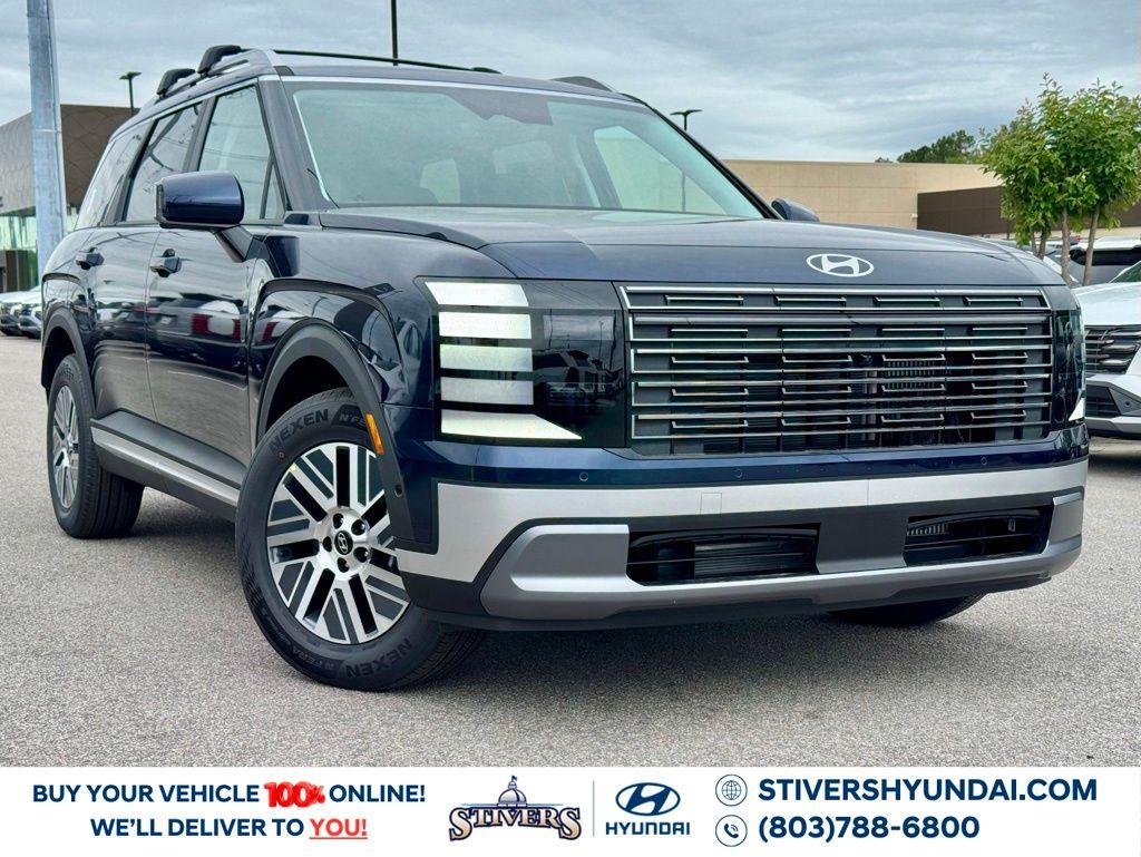 New 2026 Blue Hyundai SEL Premium 7P image 1