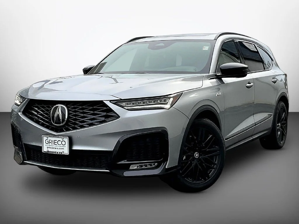 New 2026 Solar Silver Metallic Acura SH-AWD A-Spec with Advance Package image 2