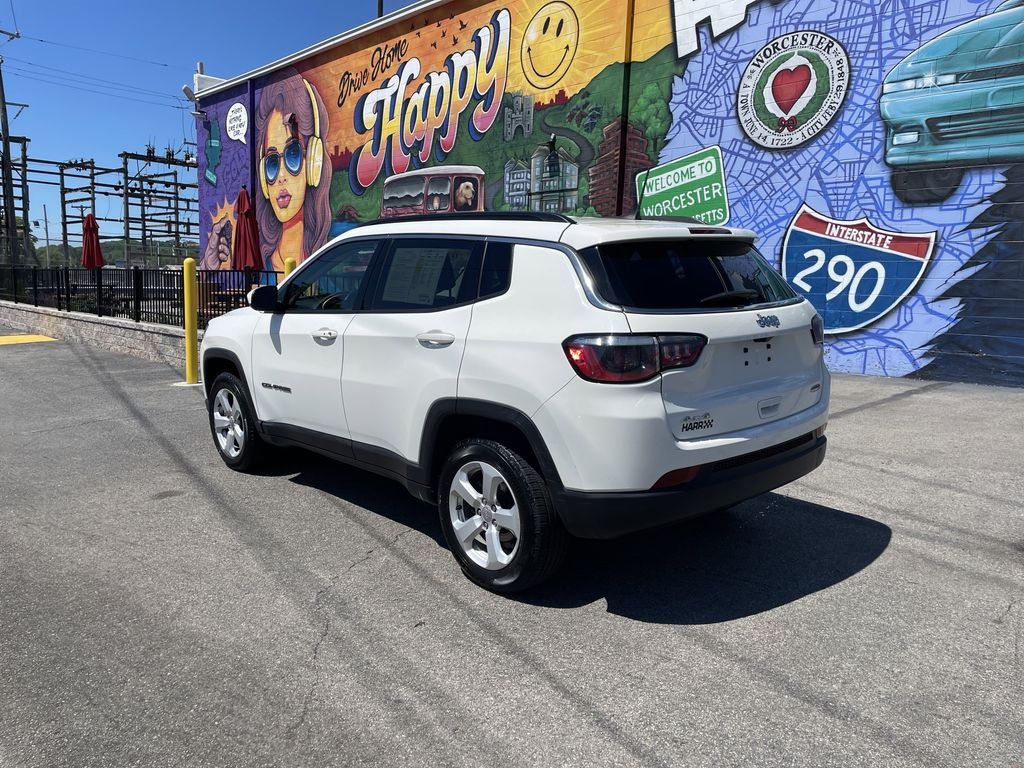 Certified Used 2021 White Jeep Latitude image 3