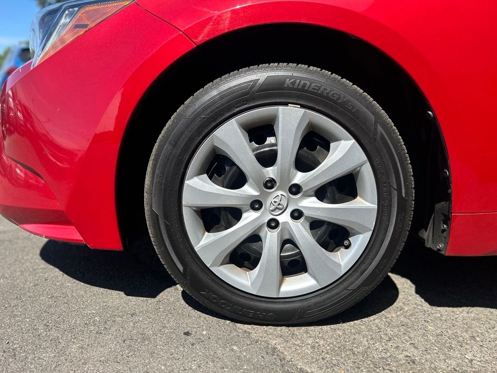Used 2021 Red Toyota LE image 12