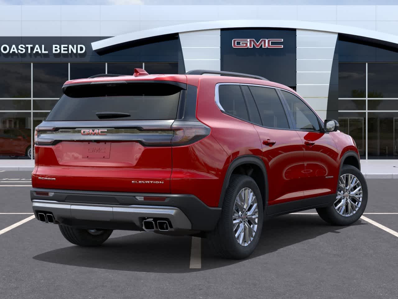 New 2026 Volcanic Red Tintcoat GMC Elevation image 4
