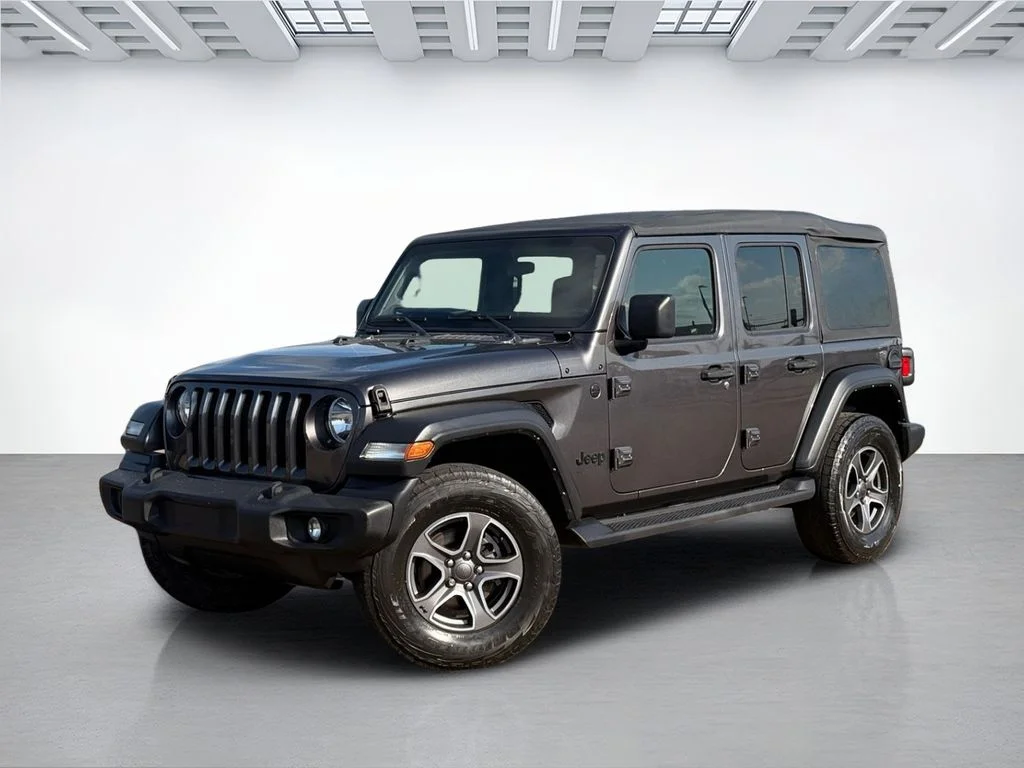 Used 2021 Gray Jeep Unlimited Sport S image 6