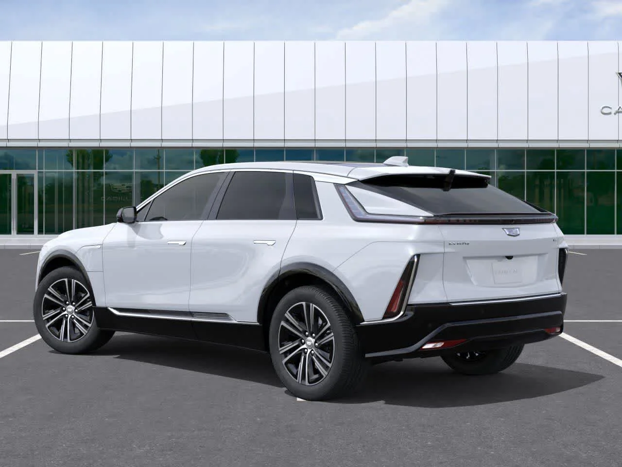 New 2027 Vibrant White Tricoat Cadillac Premium Luxury image 3