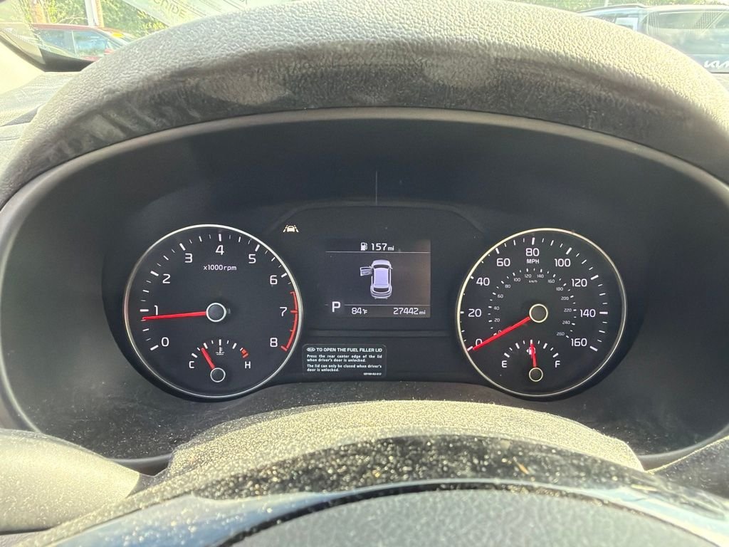 Used 2020 Red Kia LX image 10