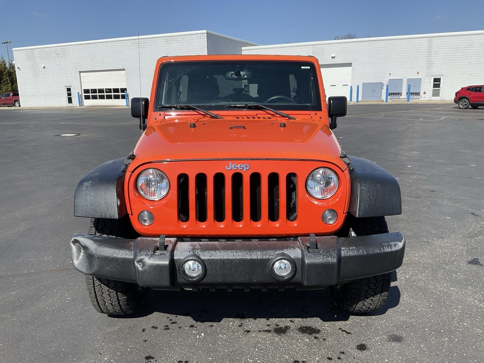 Used 2015 Jeep Wrangler Unlimited Sport with VIN 1C4BJWDG9FL669570 for sale in Corydon, IN