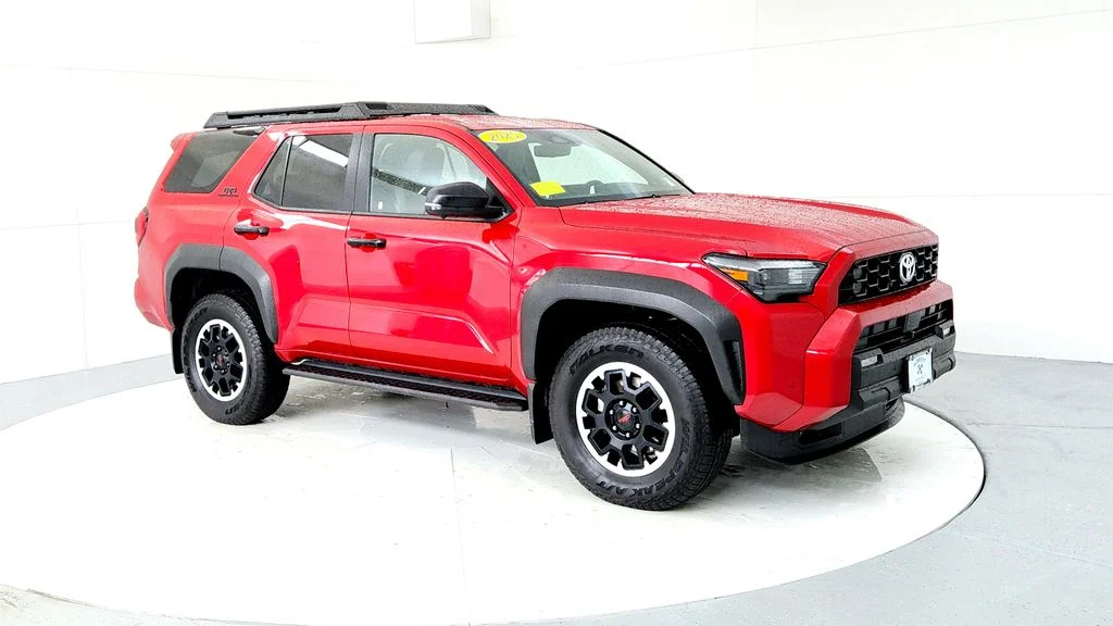 Certified Used 2025 Red Toyota TRD Off-Road Premium image 7