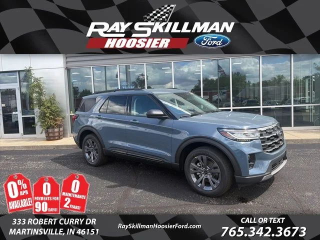 New 2026 Vapor Blue Metallic Ford Active image 1