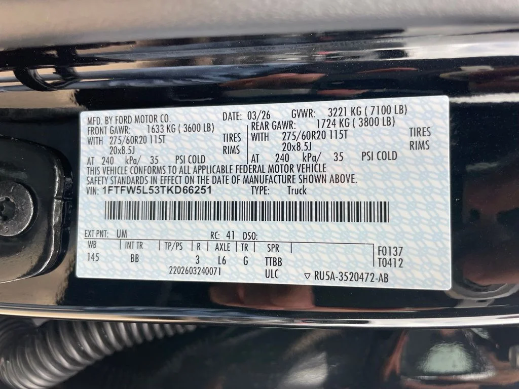 New 2026 Black Ford Lariat image 41