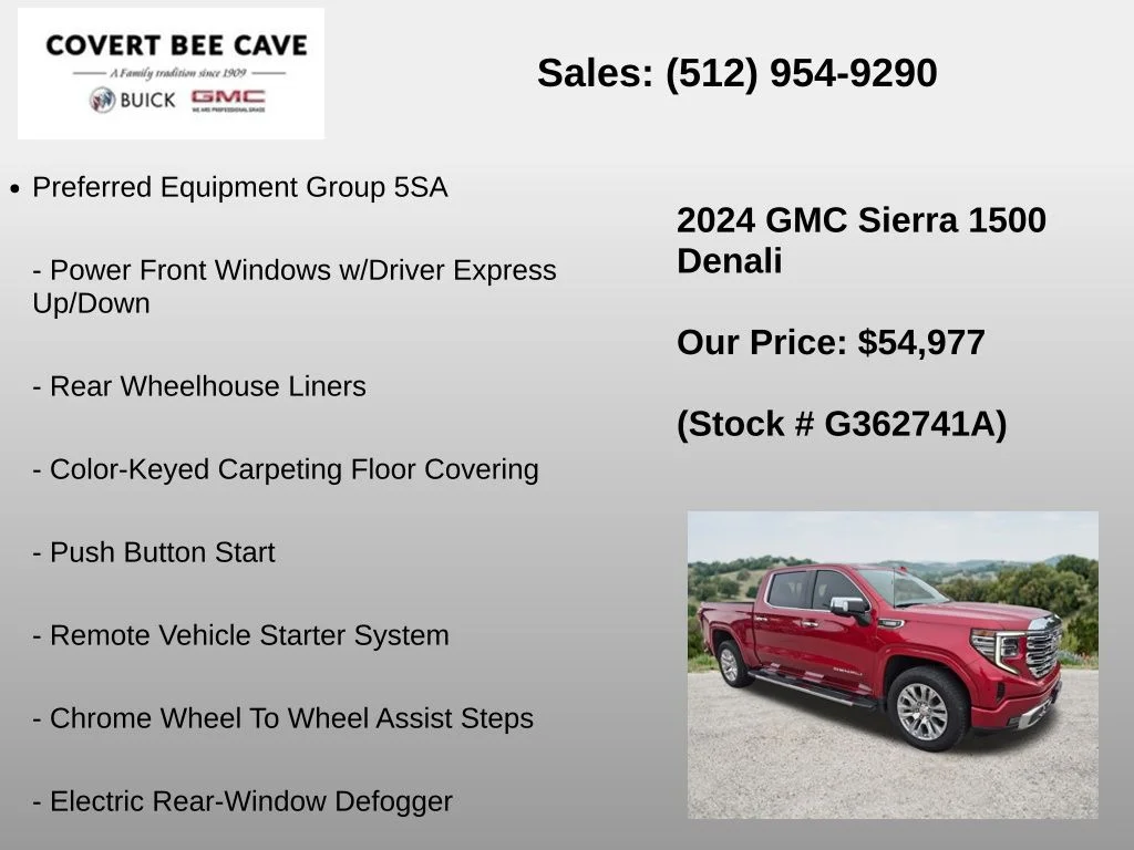 Used 2024 Red GMC Denali image 12