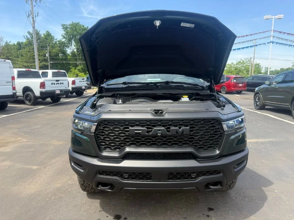 New 2026 Serrano-Green Metallic Exterior Paint RAM Rebel image 67