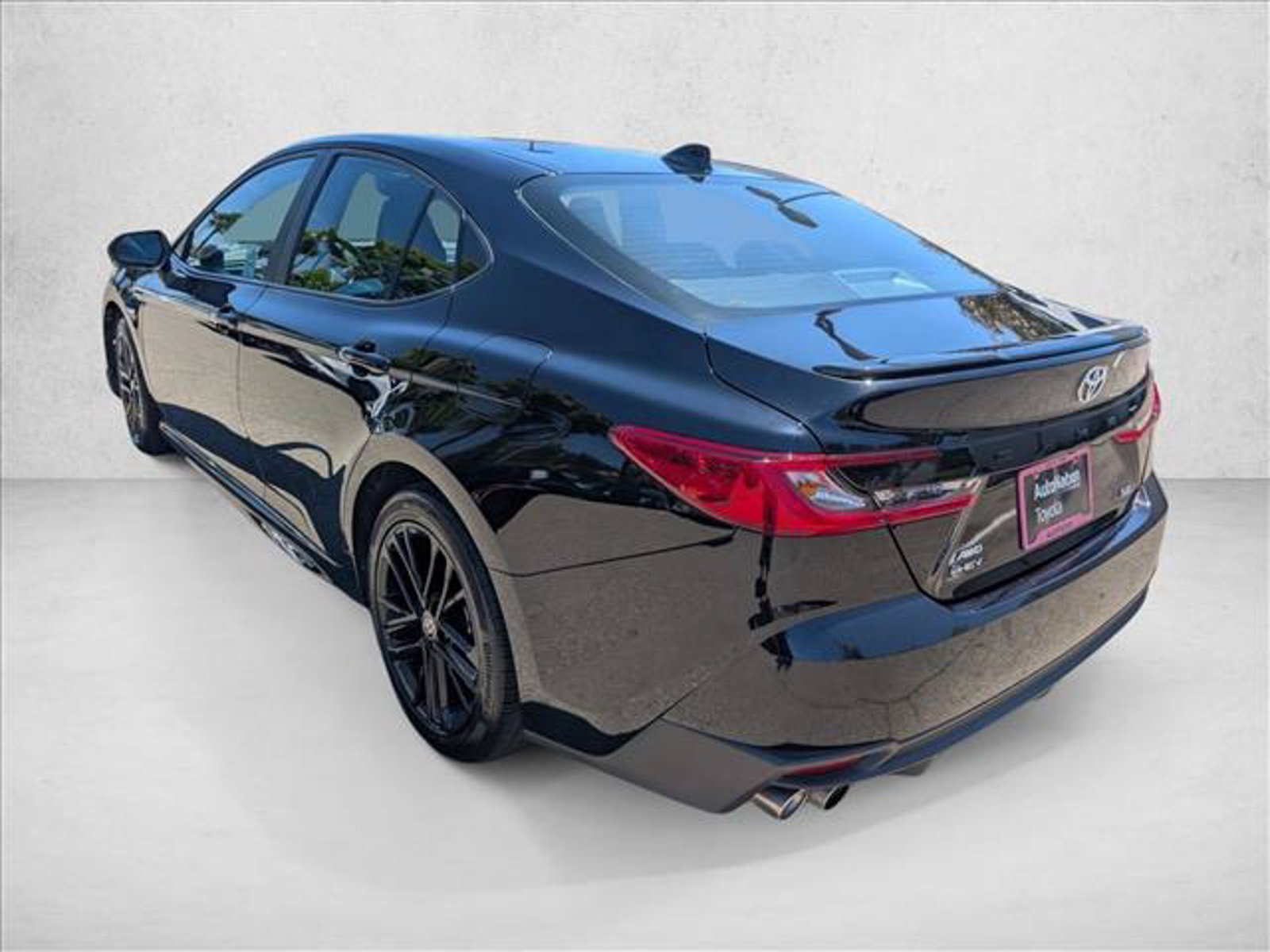 Used 2025 Midnight Black Metallic Toyota SE image 8
