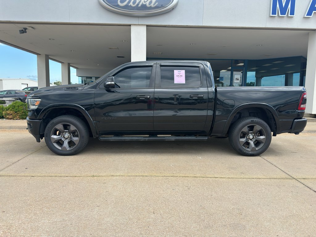 Used 2020 Diamond Black Crystal Pearl Ram Big Horn image 4