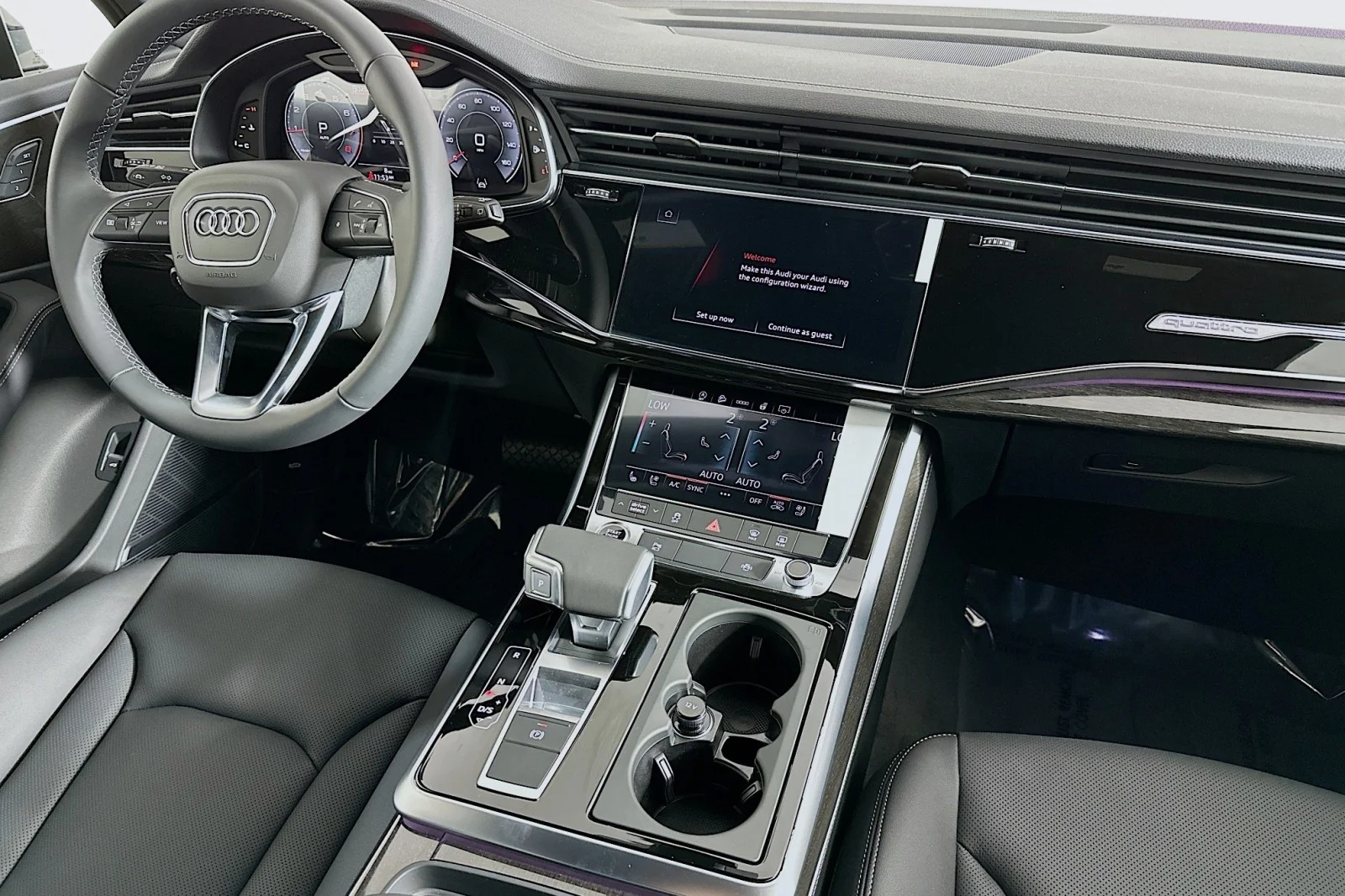 New 2026 Mythos Black Metallic Audi Premium Plus image 6